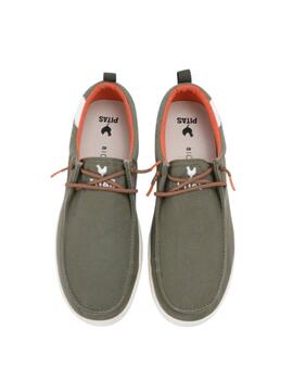 Zapatillas Walk in Pitas Biarritz Kaki Hombre