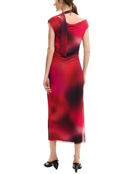 Vestido Desigual Maine Rojo Mujer