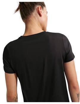 Camiseta Nike One Classic Dri-Fit MC Negro Mujer
