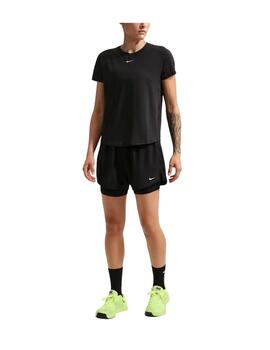 Camiseta Nike One Classic Dri-Fit MC Negro Mujer