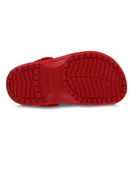 Zuecos Crocs Classic Varsity Rojo Inf