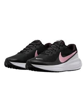 Zapatillas Nike Revolution 8 Negro/Rosa Mujer