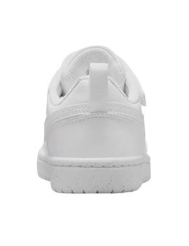 Zapatillas Nike Court Borough Low Recra Inf Blanco