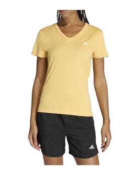 Camiseta Adidas WE MIN V NK TEE Naranja Mujer
