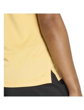 Camiseta Adidas WE MIN V NK TEE Naranja Mujer