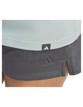 Camiseta Adidas SOFT SIDE T Turquesa Mujer