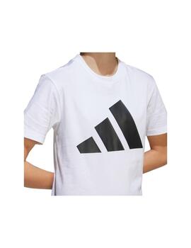 Conjunto Adidas J BL T-SET Blanco/Negro