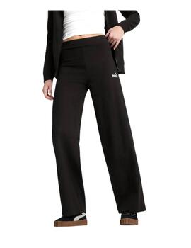Leggings Puma ESS Logo High-Waist Negro Mujer