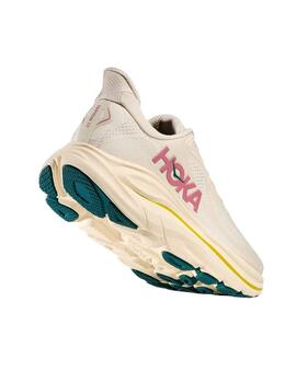 Zapatilla Hoka Clifton 10 Beige Mujer