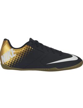 Zapatillas FS Nike Bomba IC Negro/Dorado