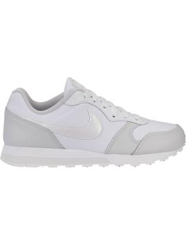 Zapatillas Nike MD Runner 2 GS Blanco Gris