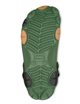 Zuecos Crocs All-Terrain Army Green