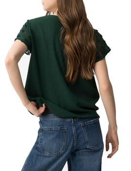 Blusa Tiffosi Nony_1 MC Verde Mujer