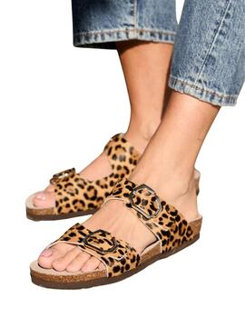 Chancla Genuins Gelan Leopard