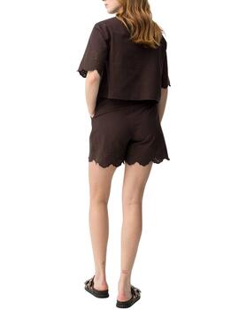 Bermuda Tiffosi Lencastre_B Marrón Mujer