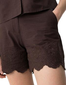 Bermuda Tiffosi Lencastre_B Marrón Mujer