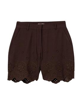 Bermuda Tiffosi Lencastre_B Marrón Mujer