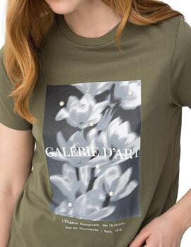 Camisa Tiffosi Vulpix MC Verde Mujer