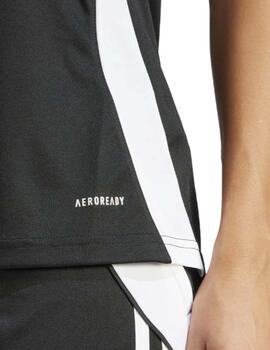 Camiseta Adidas TIRO24 JSYW Negro Mujer