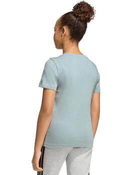 Camiseta Adidas Animal Print Graphic Verde Niña