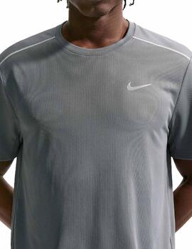 Camiseta Nike Miler Dri-Fit Gris Hombre