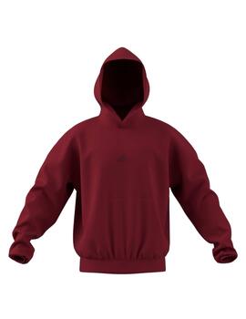 Sudadera Adidas Capucha FI SL Hombre Granate