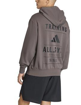 Sudadera Adidas TR Cat Hombre Gris