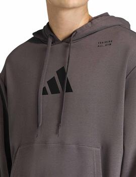 Sudadera Adidas TR Cat Hombre Gris