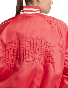 Cazadora Adidas Stadium Ins Mujer Rojo