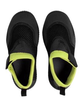 Escarpines Arena Watershoes JR Gris Oscuro/Verde
