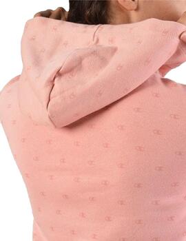 Sudadera con capucha Rosa