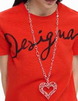 Camiseta Desigual Florencia Rojo Mujer