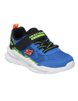 Zapatilla Skechers Meteor-Lights 2.0 Azul Niño
