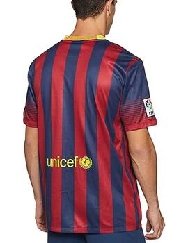 Camiseta Nike FCB Boys SS Azul/Grana Niño