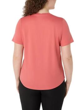 Camiseta Asics Core SS Rosa Mujer