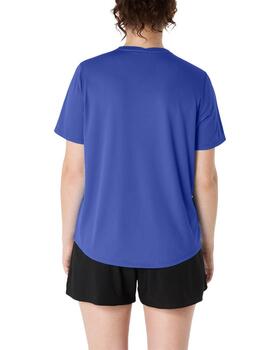Camiseta Asics Core SS Azul Mujer