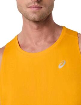 Camiseta S/M Asics Core  Naranja Hombre