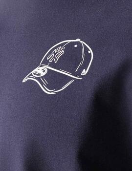 Camiseta New Era Graphic NeyYan Marino