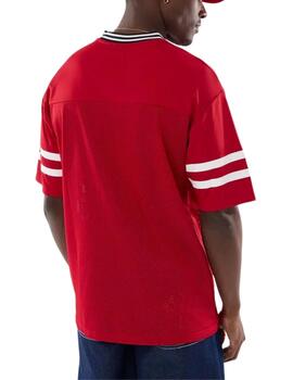 Camiseta New Era NFL Mesh Rojo