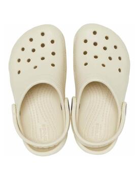 Zuecos Crocs Classic Kids Beige