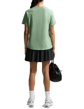 Camiseta Nike Sportswear Club ESS Verde Mujer