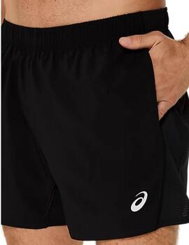 Short Asics Core 5 Negro Hombre