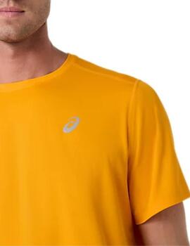Camiseta Asics SS Naranja Hombre