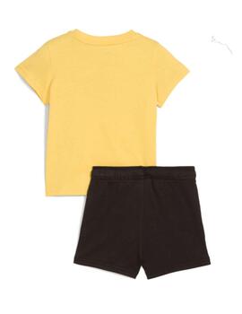 Conjunto Puma MINICATS ESS Amarillo/Negro