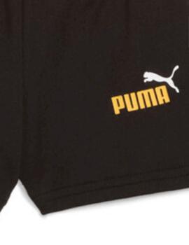 Conjunto Puma MINICATS ESS Amarillo/Negro