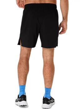 Short Asics Core 7 Negro Hombre