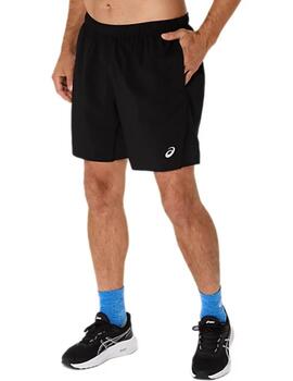 Short Asics Core 7 Negro Hombre