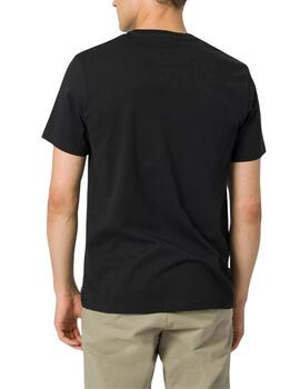 Camiseta Tiffosi Barton_1 MC Negro Hombre