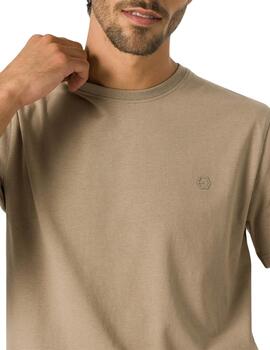 Camiseta Tiffosi Barton_1 MC Beige Hombre