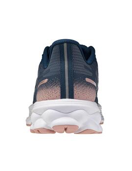 Zapatillas Mizuno Wave Skyrise 7 Wos Marino Mujer